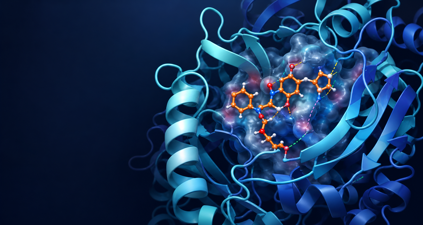 Small molecule bound in an E3 ligase binding pocket