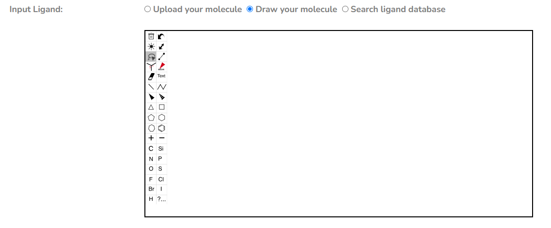 Draw your molecule